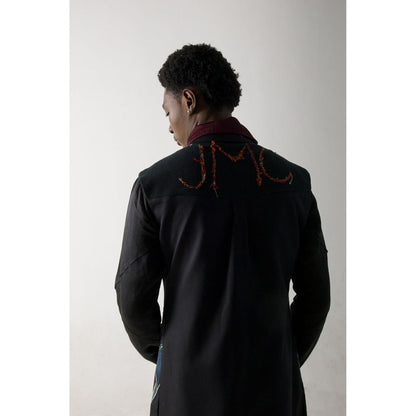 Jatin Malik Texture-D Jacket (Set of 3)