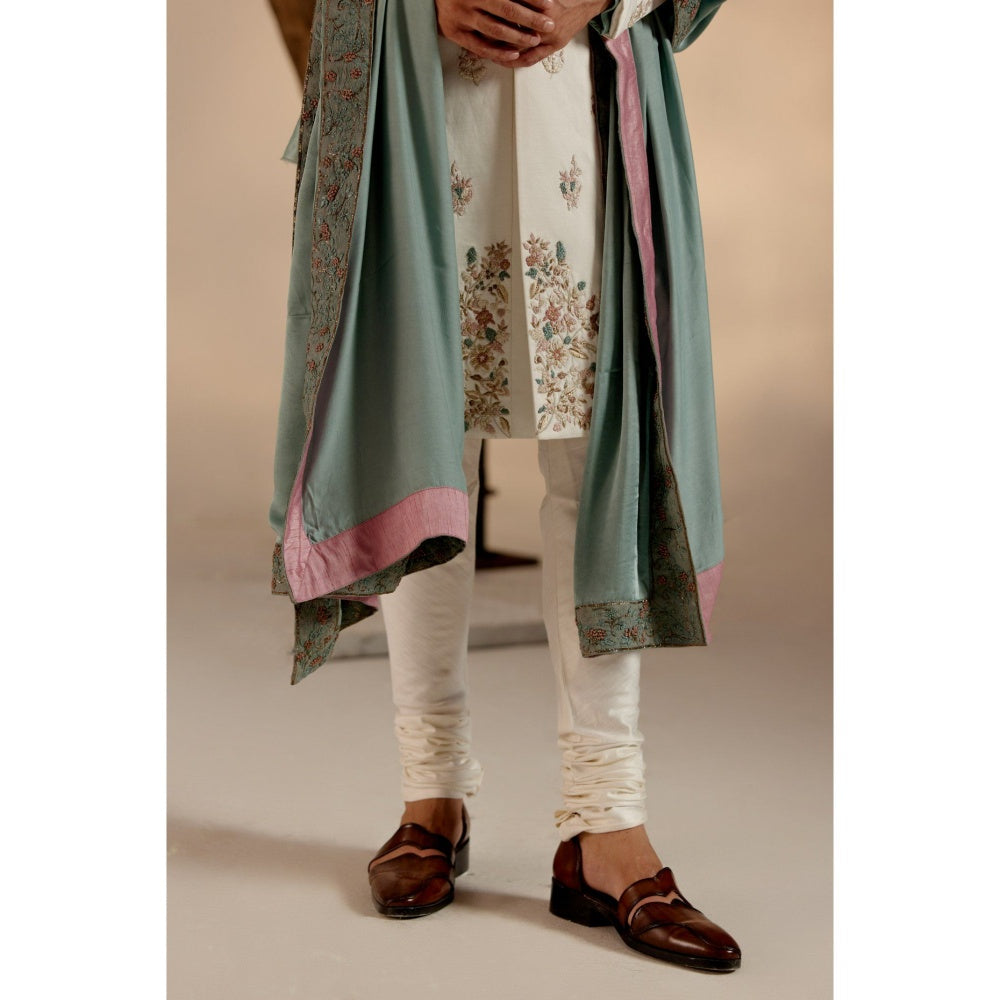 Jatin Malik Opaline Sherwani (Set of 5)