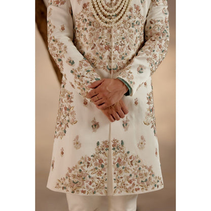 Jatin Malik Opaline Sherwani (Set of 5)
