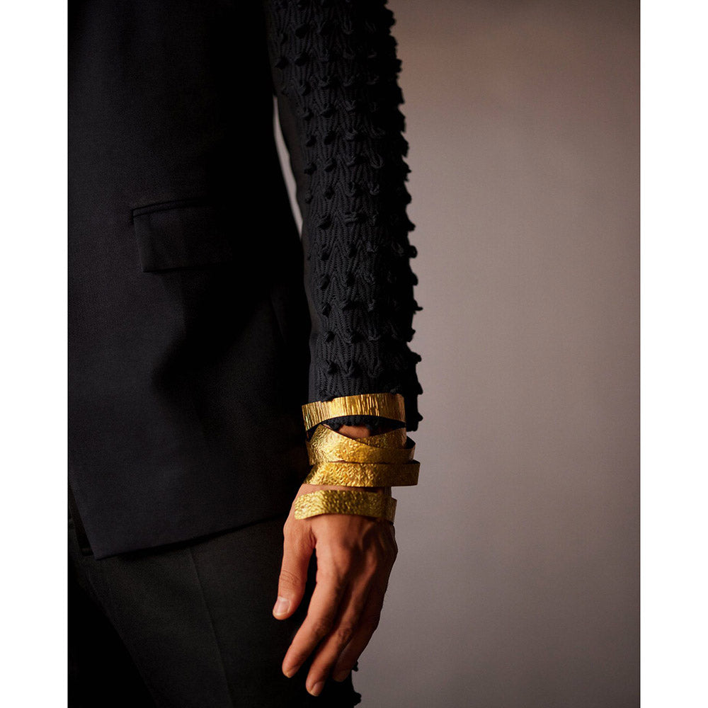 Jatin Malik Stygian Blazer with Trouser (Set of 2)
