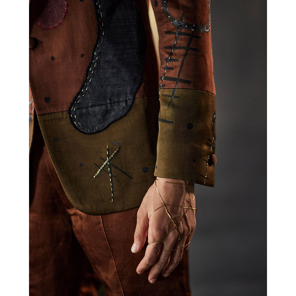 Jatin Malik Grammy Blazer with Trouser (Set of 2)