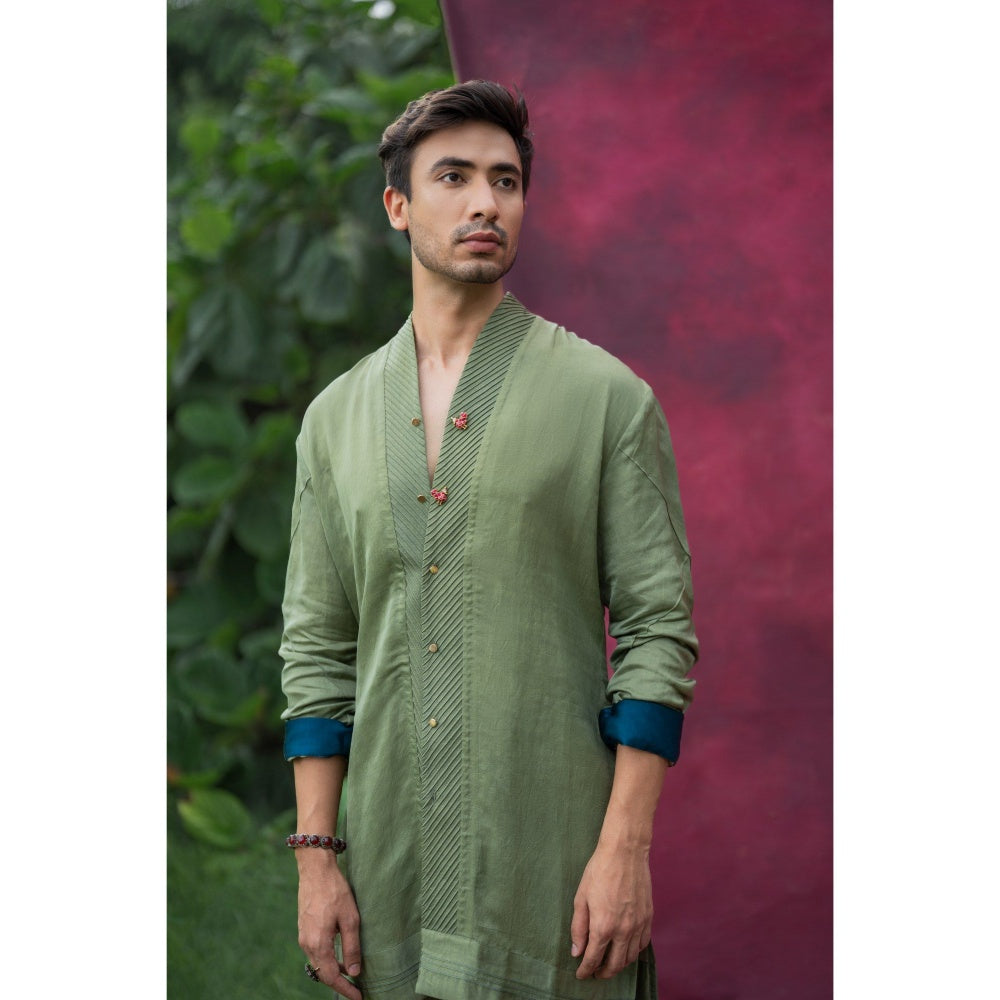 Jatin Malik The Sage Bandhgala with Kurta and Trouser (Set of 3)