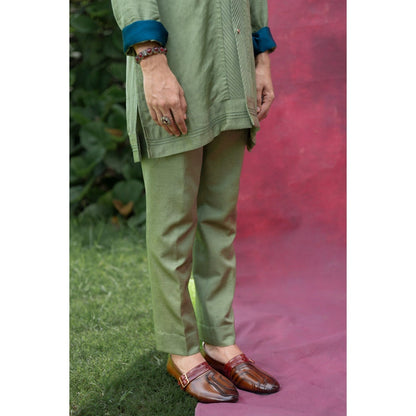 Jatin Malik The Sage Bandhgala with Kurta and Trouser (Set of 3)