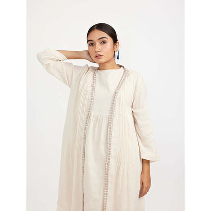 JAYATI GOENKA White Fuss Free Co-ord (Set of 3)