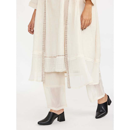 JAYATI GOENKA White Fuss Free Co-ord (Set of 3)
