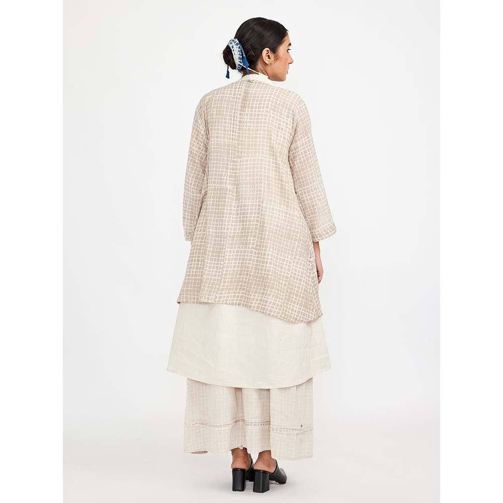 JAYATI GOENKA Beige Fuss Free Co-ord (Set of 4)
