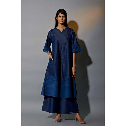 JAYATI GOENKA 24X7 Denim Co-Ord (Set of 2)