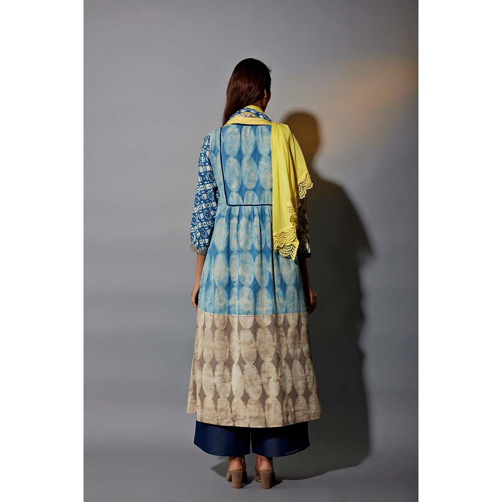 JAYATI GOENKA Festive Mix Printed Multi-Color Co-Ord (Set of 6)