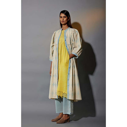 JAYATI GOENKA Blue Luxe Printed Co-Ord (Set of 5)