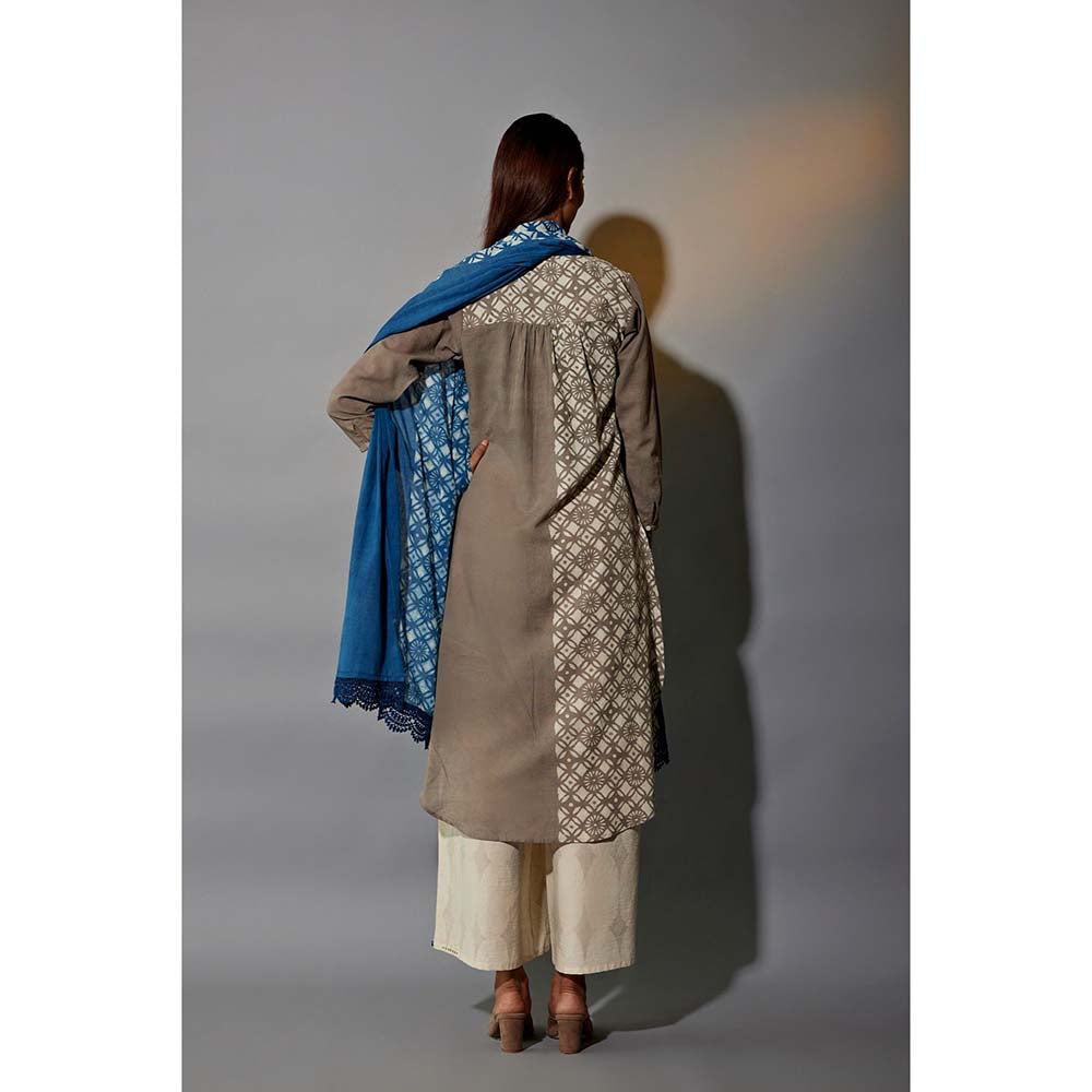 JAYATI GOENKA 24 X & Festive Printed Grey Co-Ord (Set of 5)