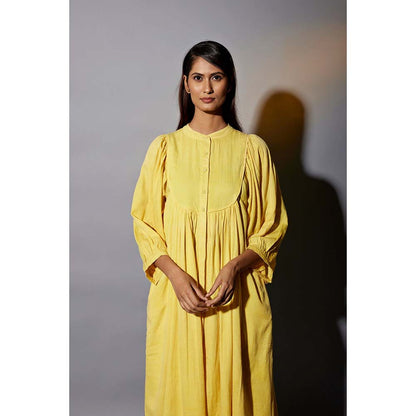 JAYATI GOENKA Haldi Festive Yellow 2 Co-Ord (Set of 4)