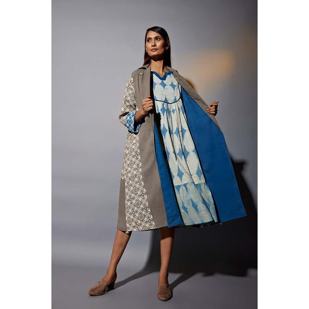 JAYATI GOENKA Reversible Printed Multi-Color Co-ord (Set of 4)