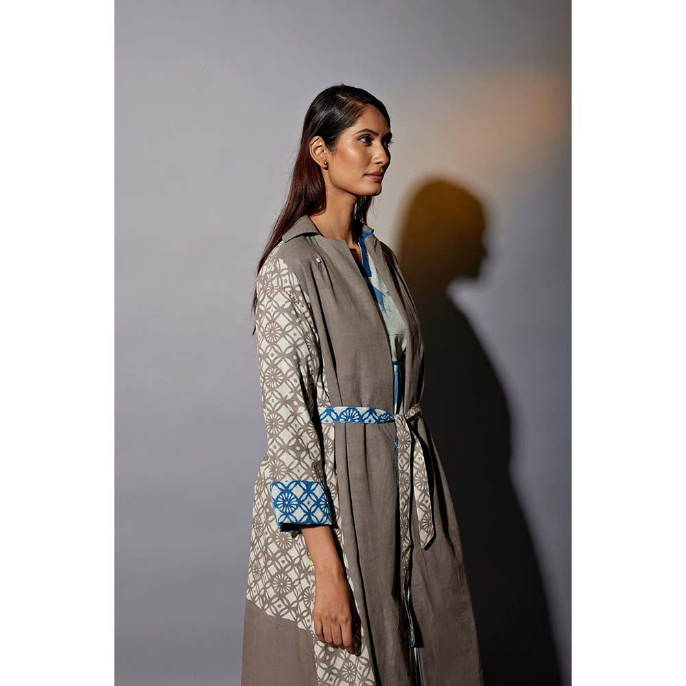 JAYATI GOENKA Reversible Printed Multi-Color Co-ord (Set of 4)