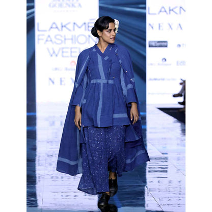 JAYATI GOENKA Blue Printed Pants