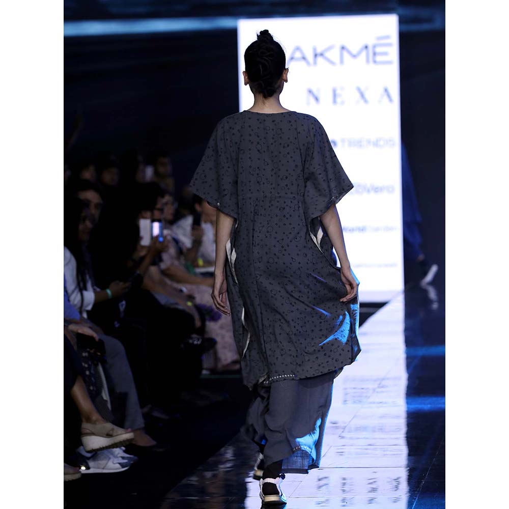 JAYATI GOENKA Grey Printed Kaftan