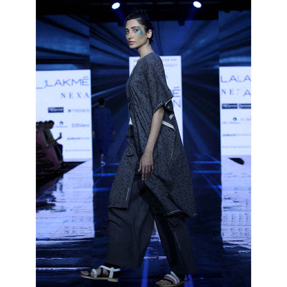 JAYATI GOENKA Grey Printed Kaftan