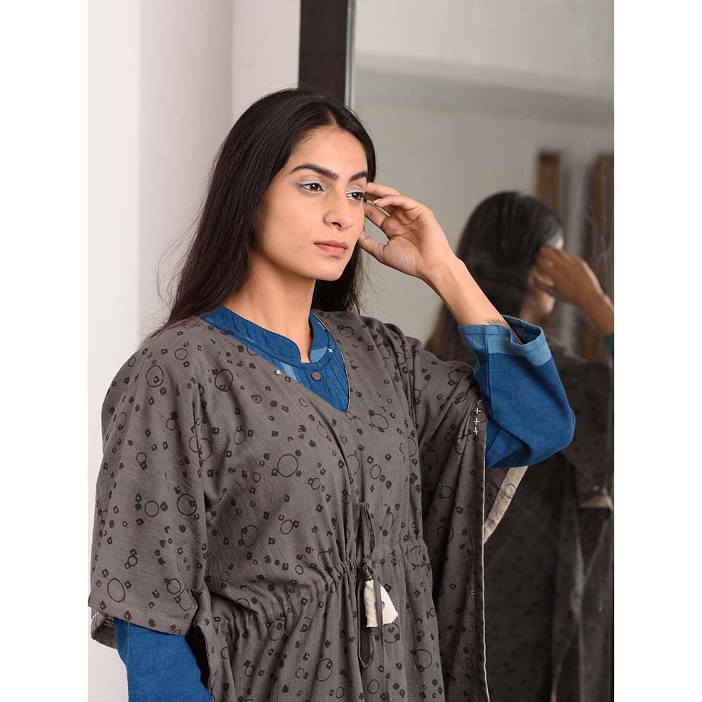 JAYATI GOENKA Grey Printed Kaftan