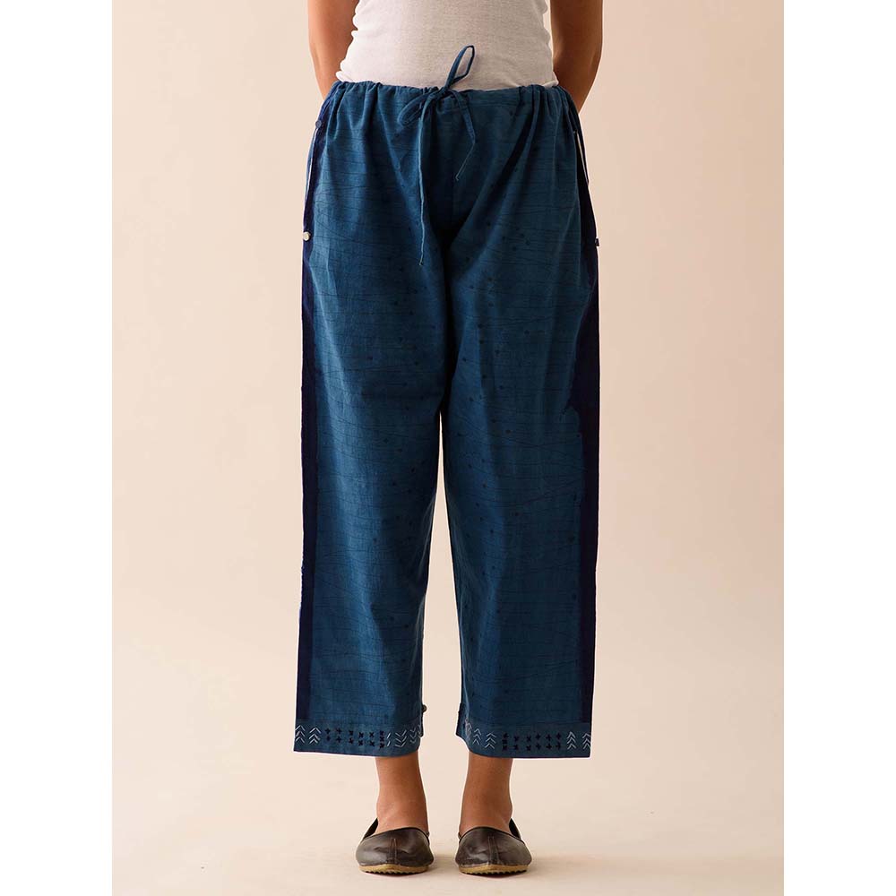 JAYATI GOENKA Blue Printed Pants
