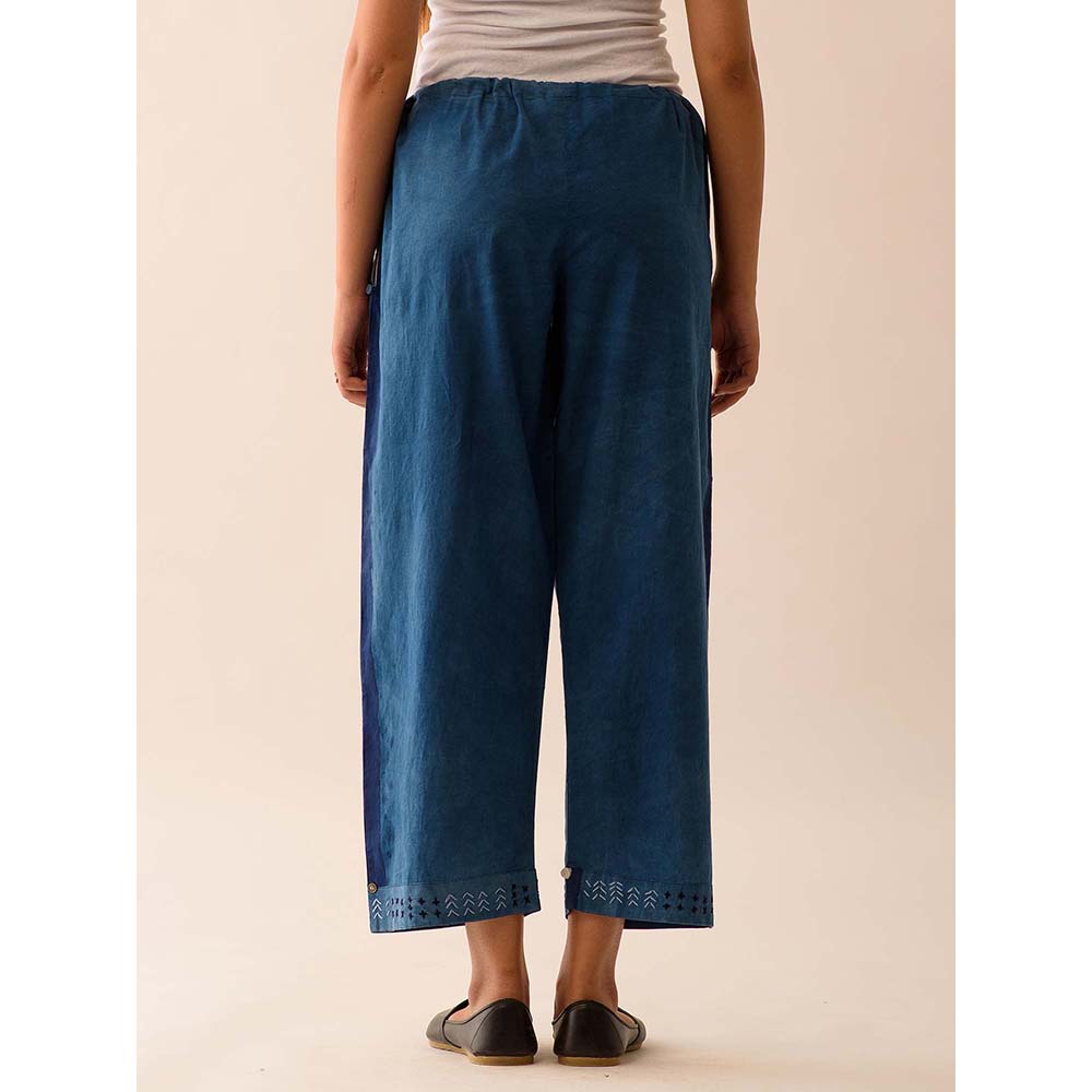 JAYATI GOENKA Blue Printed Pants