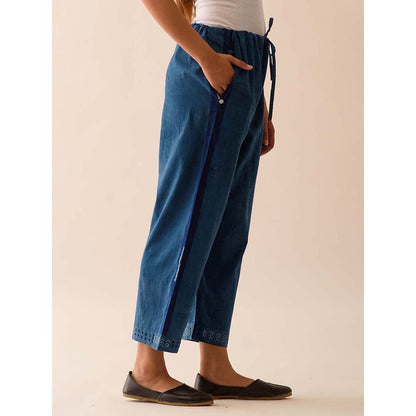 JAYATI GOENKA Blue Printed Pants