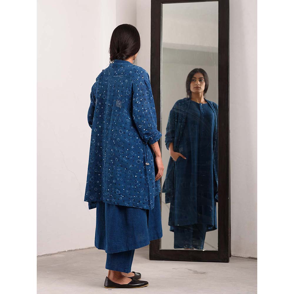 JAYATI GOENKA Blue Solid Tunic