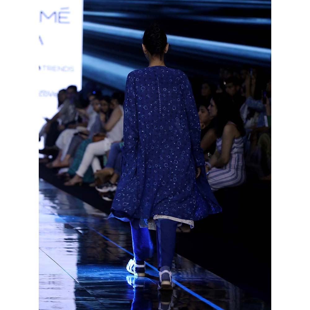 JAYATI GOENKA Indigo Solid Pants