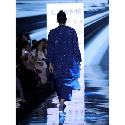 JAYATI GOENKA Blue Solid Pants
