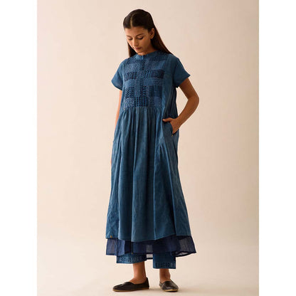 JAYATI GOENKA Blue Solid Kurta