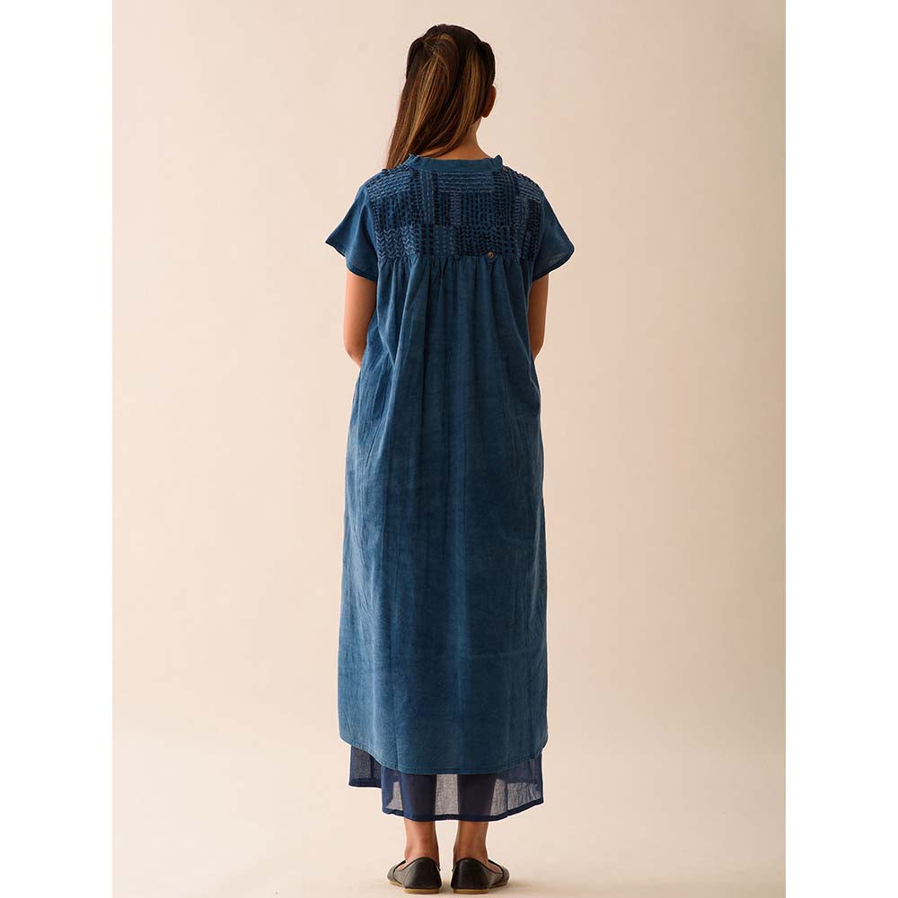 JAYATI GOENKA Blue Solid Kurta