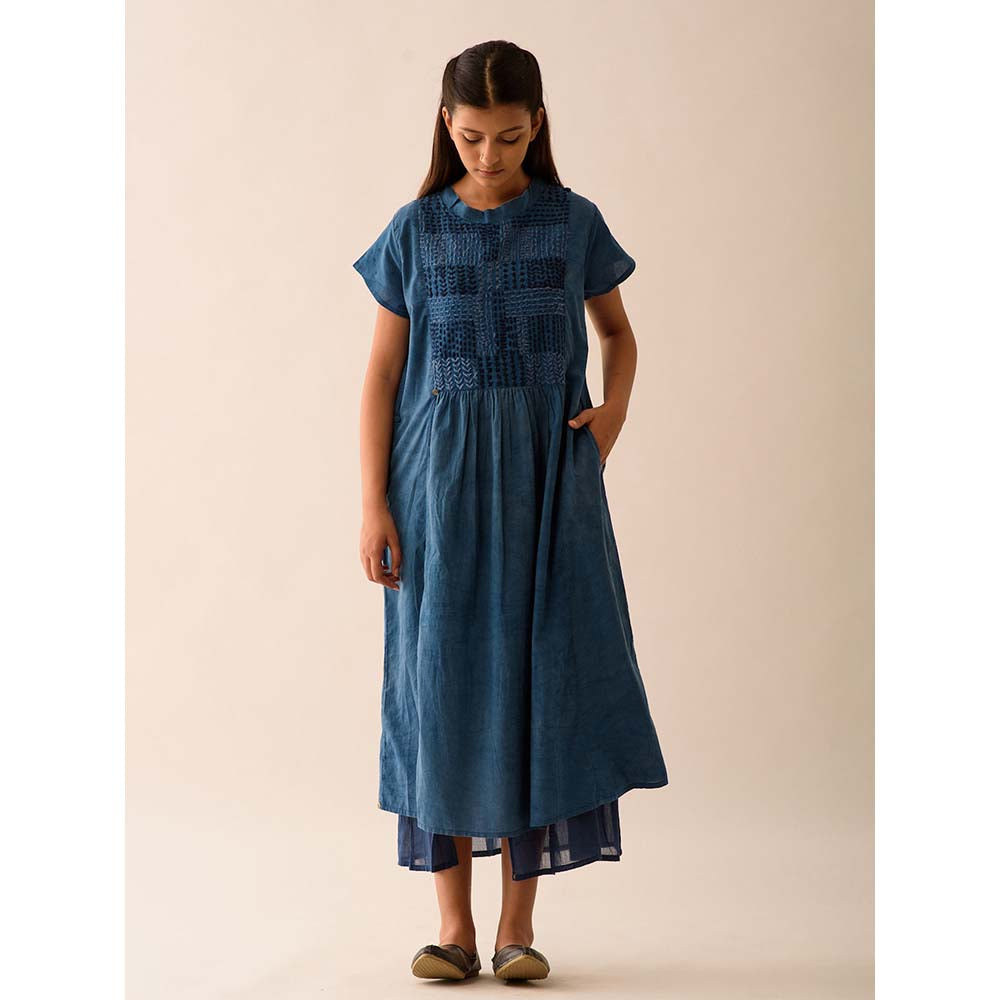 JAYATI GOENKA Blue Solid Kurta