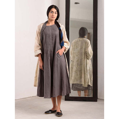 JAYATI GOENKA Beige Printed Shrug