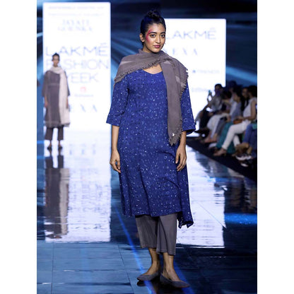 JAYATI GOENKA Grey Solid Pants