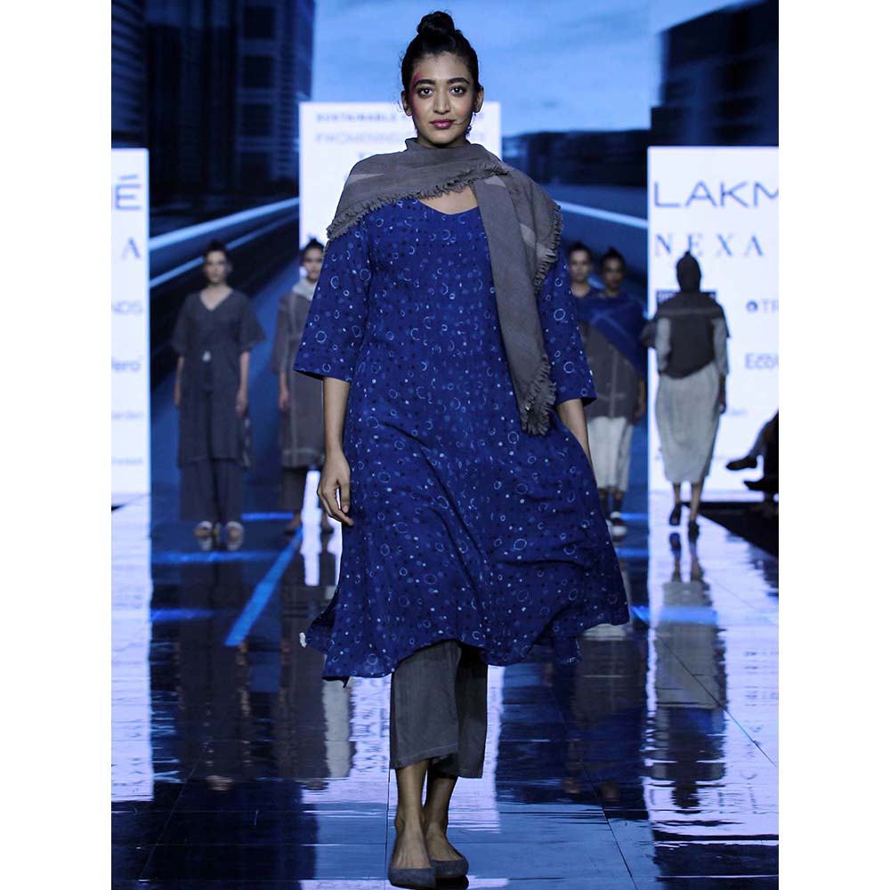 JAYATI GOENKA Grey Solid Pants