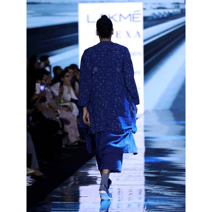 JAYATI GOENKA Blue Printed Shrug