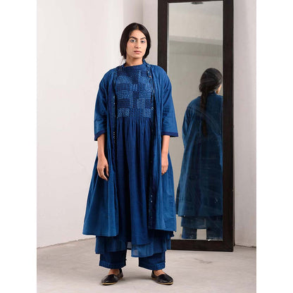 JAYATI GOENKA Blue Solid Kurta