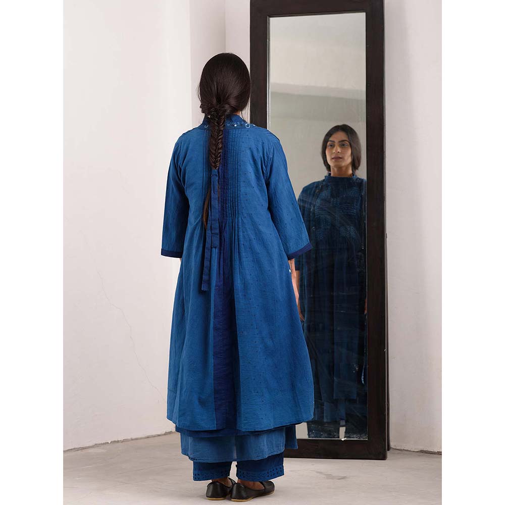 JAYATI GOENKA Blue Solid Kurta