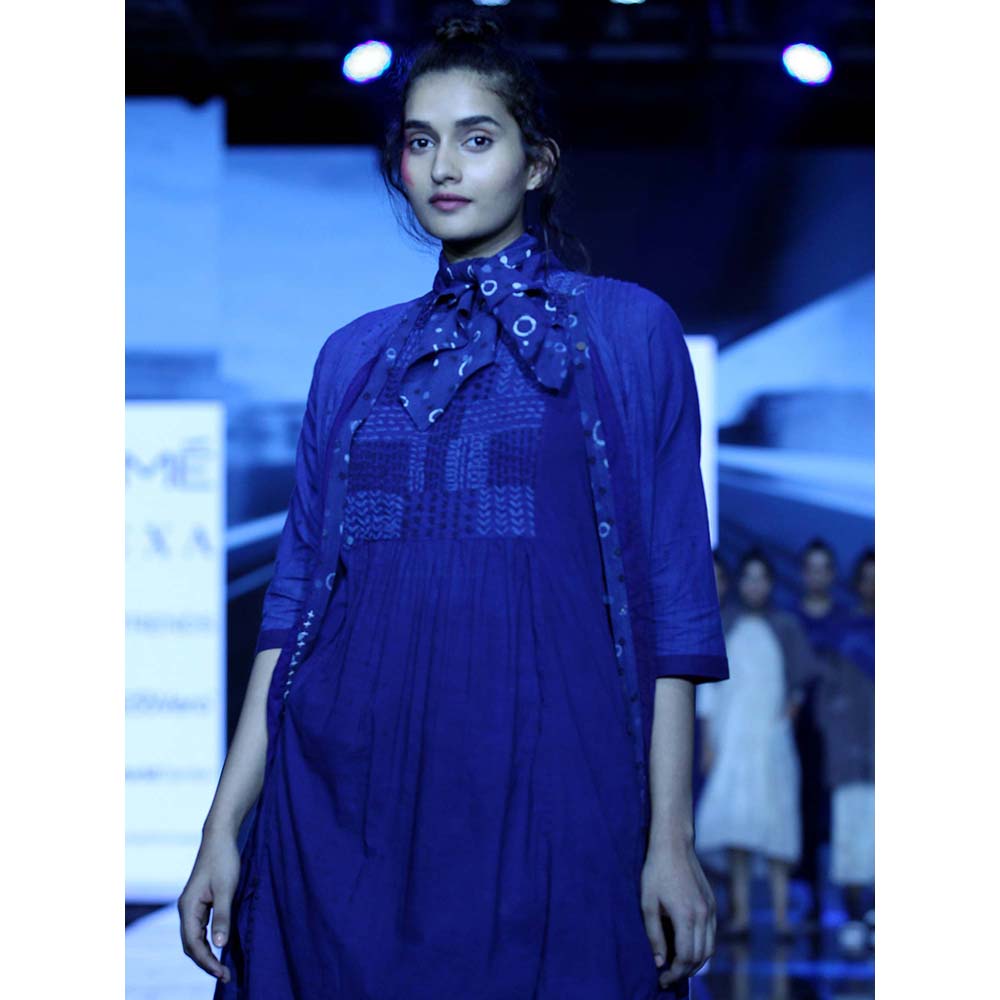 JAYATI GOENKA Blue Solid Kurta