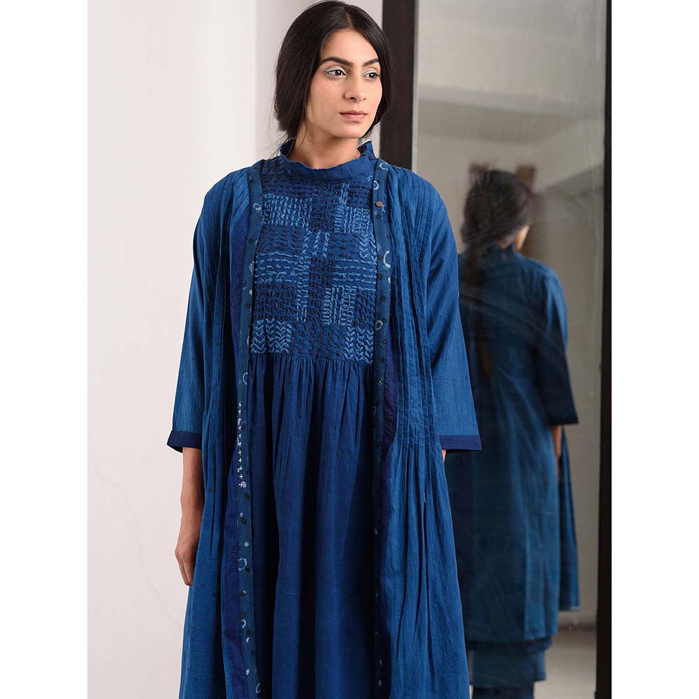 JAYATI GOENKA Blue Solid Kurta