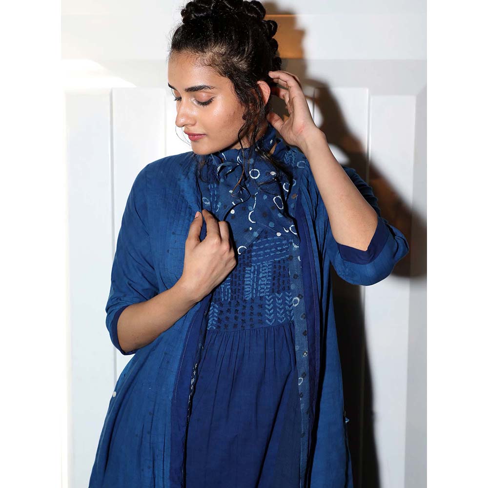 JAYATI GOENKA Blue Solid Kurta