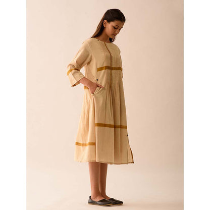 JAYATI GOENKA Beige Geometric Dress