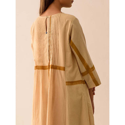 JAYATI GOENKA Beige Geometric Dress