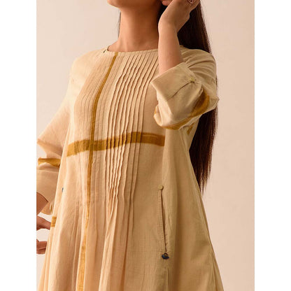 JAYATI GOENKA Beige Geometric Dress