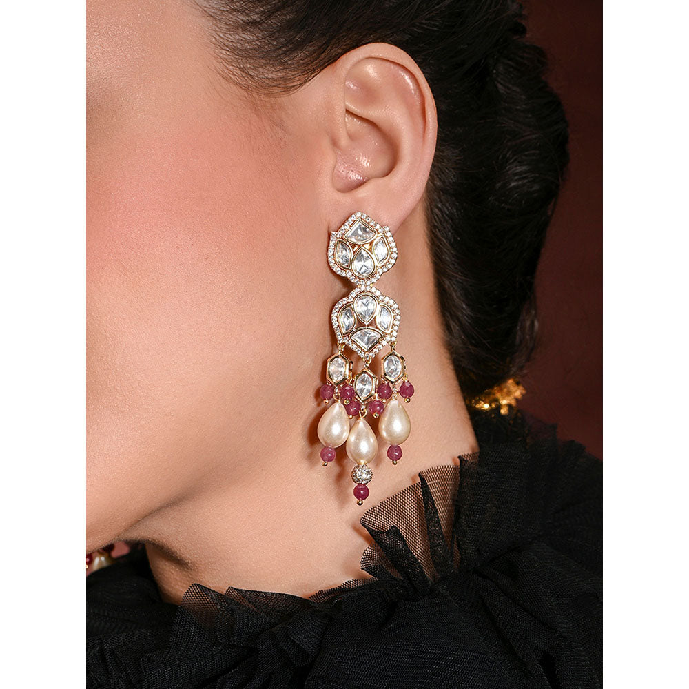 Joules By Radhika Effervescent Dangler Earrings