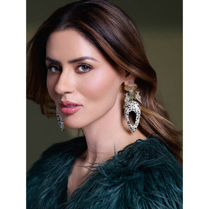Joules By Radhika Multi-Color Fierce Dusk Drop Earrings