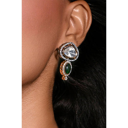 Joules By Radhika Crimson Cascade Earrings