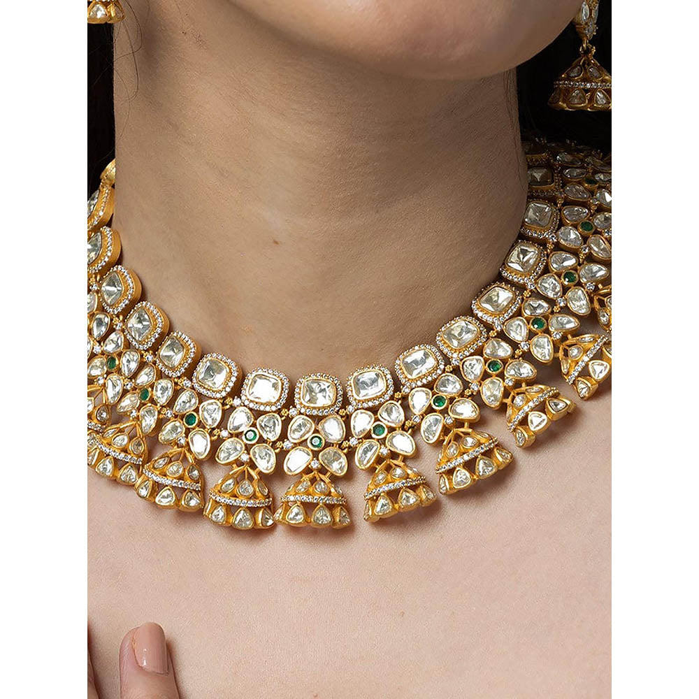 Joules By Radhika Imperial Blossom Necklace Set