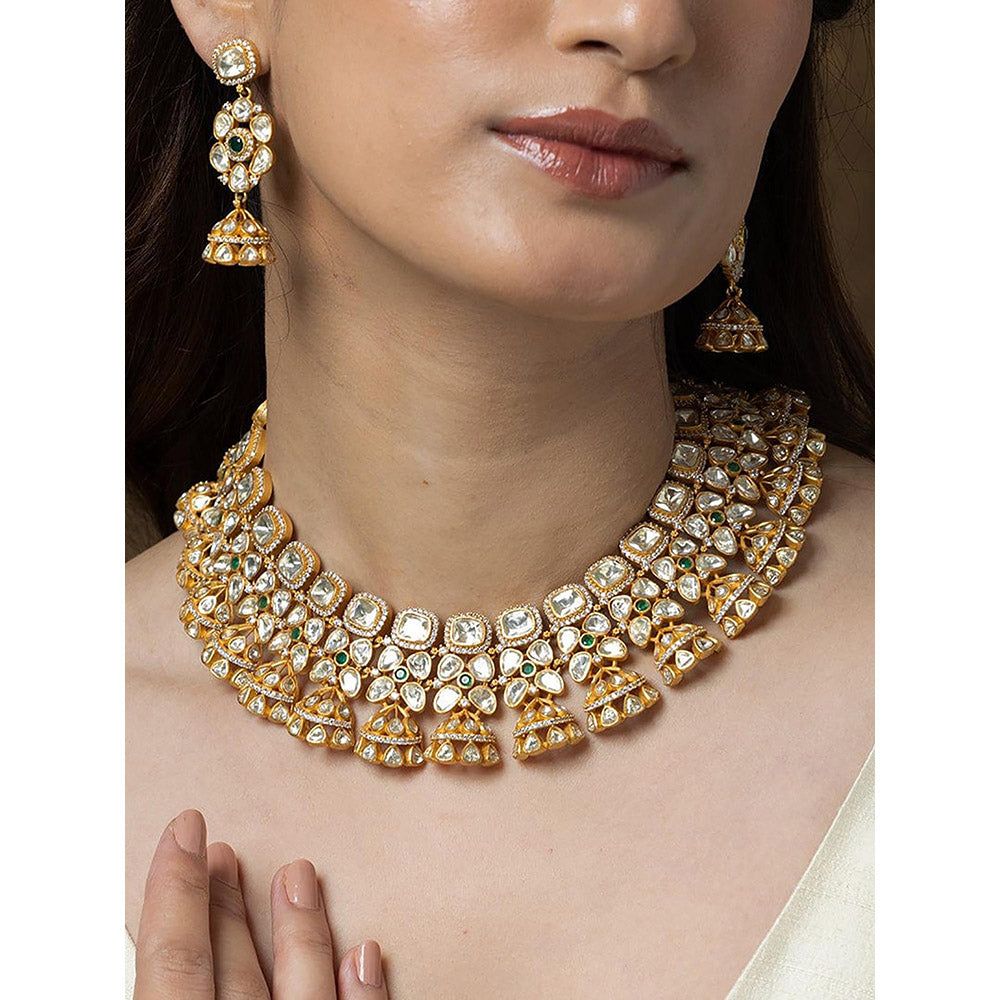Joules By Radhika Imperial Blossom Necklace Set