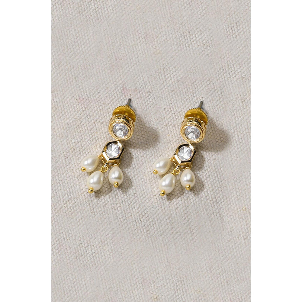 Joules By Radhika Kundan Elysian Earrings