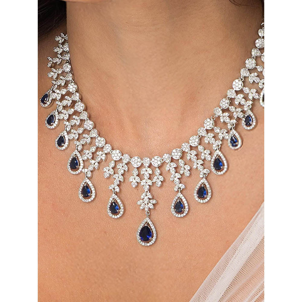 Joules By Radhika Midnight Blue Stone Necklace