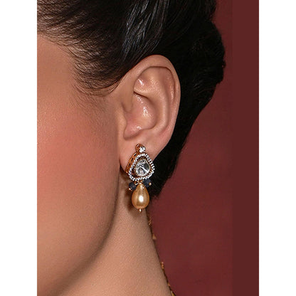 Joules By Radhika Kundan Whisper Earrings